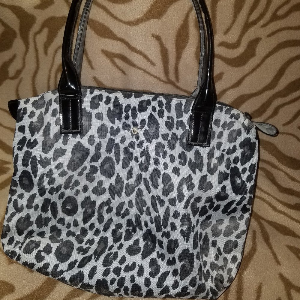 Animal print bag